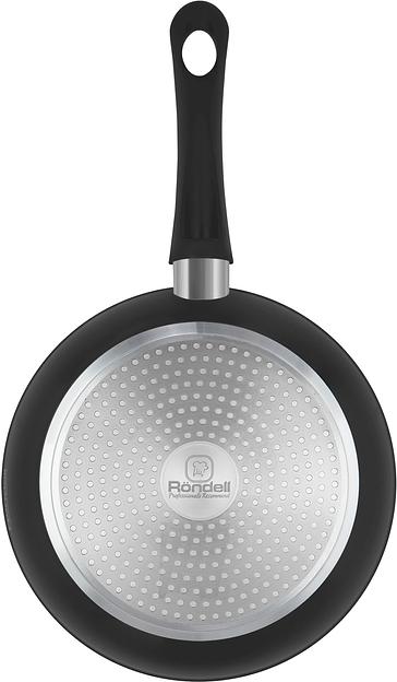 Сковорода Rondell Invictus RDA-1522 круглая 28см покрытие: Xylan Plus ручка несъемная (без крышки) черный фото 3