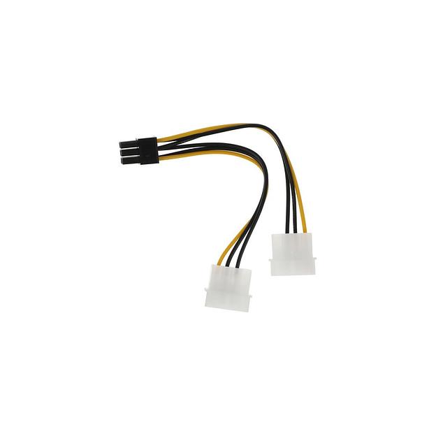 Кабель питания NingBo RTL-C32, PCI-E 6pin - Molex 89802 x фото 1