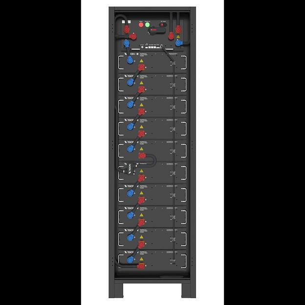 Литий-ионная батарейная система 512 VDC 100 Ah серии SNR-BAT (вкл. батарейные модули, систему управления, комплект перемычек) фото 1