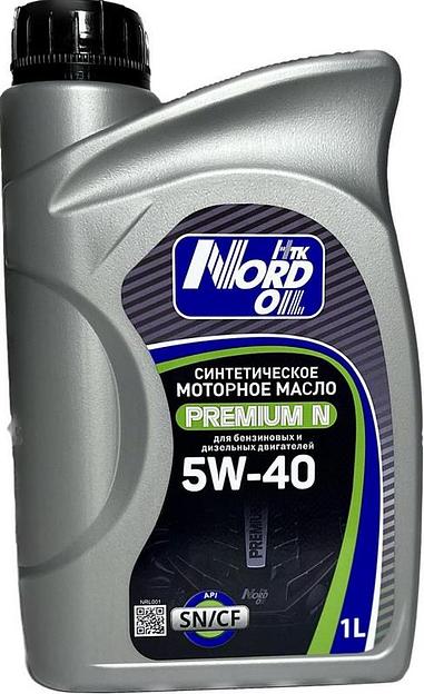 Синтетическое моторное масло для легковых автомобилей Nord Oil Premium N dizel 5W-40 SN/CF ОПТ фото 5