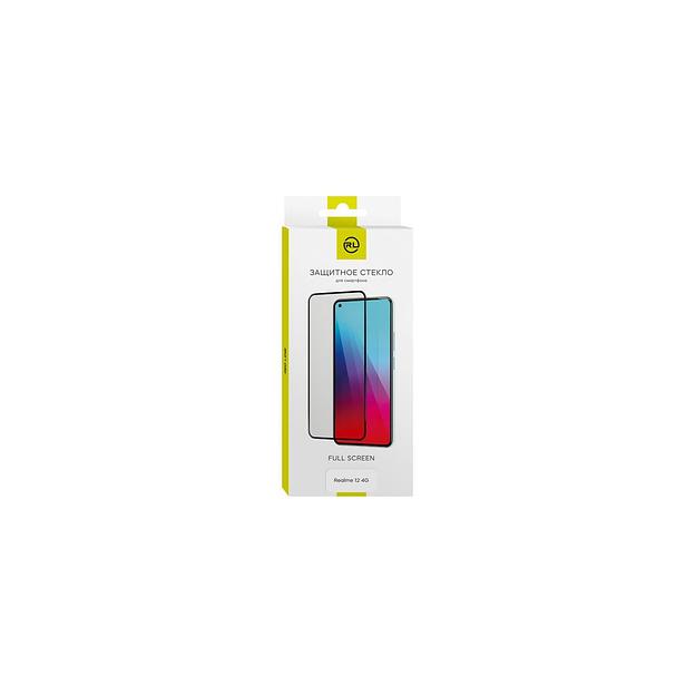 Защитное стекло для экрана Redline для Realme 12 4G 2.5D, 1 шт, черный [ут000039355] фото 1