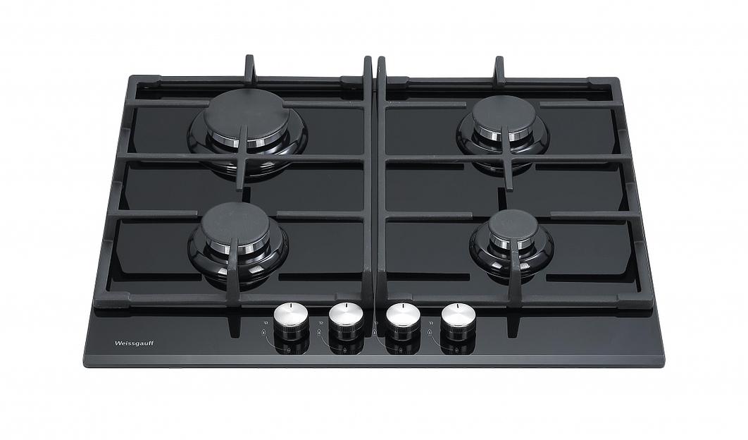 Газовая варочная поверхность Weissgauff HGG 640 BG черный фото 2