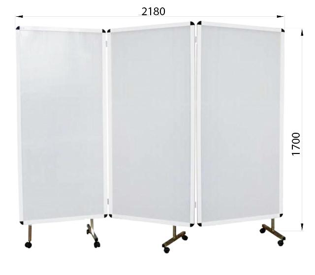 Ширма трёхсекционная поликарбонатная Э-053-ШП фото 2
