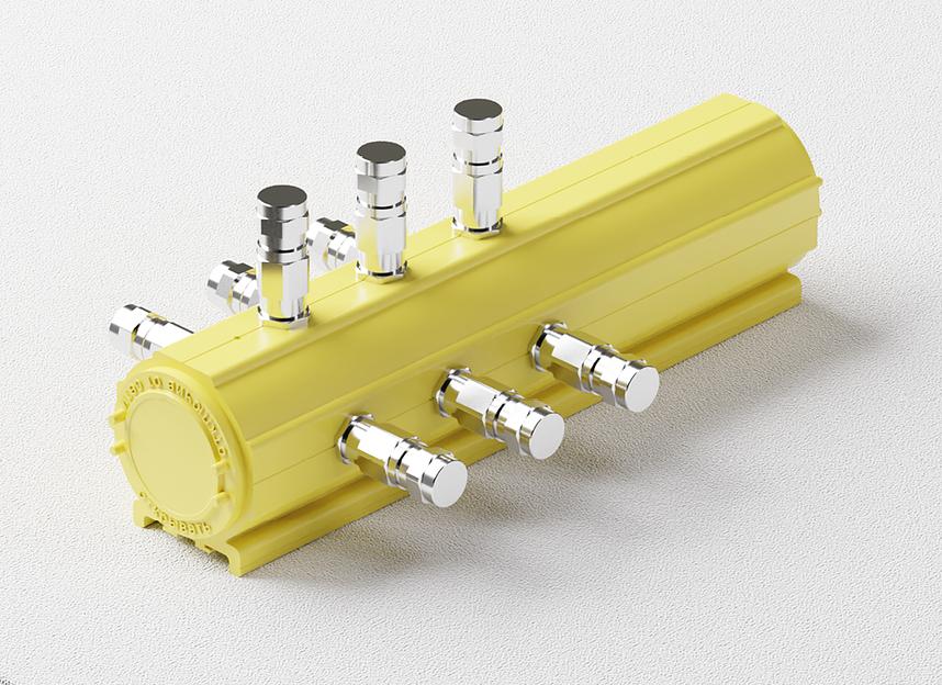 Коробка распределительная и протяжная клеммная взрывозащищенная серии SV-KRW-02 фото 1