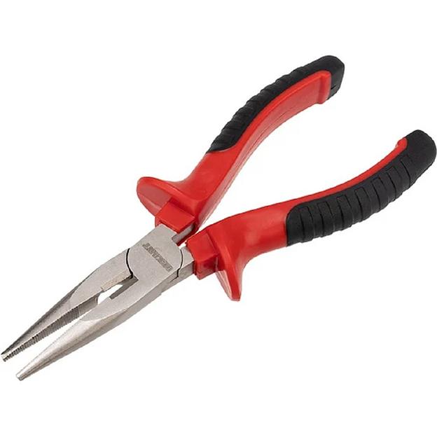 Rexant (12-4617) Тонкогубцы 160 мм никелированные, двухкомпонентные рукоятки фото 1