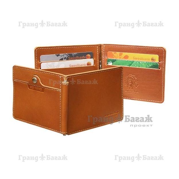 Зажим для купюр STOP RFID ОК-S/рыжий фото 1