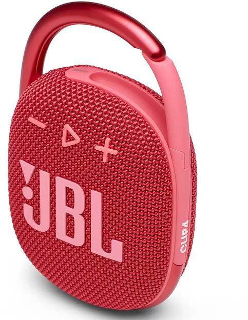 Колонка порт. JBL Clip 4 красный 5W 1.0 BT 15м 500mAh (JBLCLIP4REDAM) фото 3