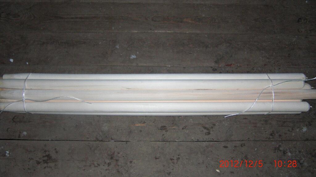 Черенок для лопаты сухой d 40 мм, L 1.2-1.3 м фото 1