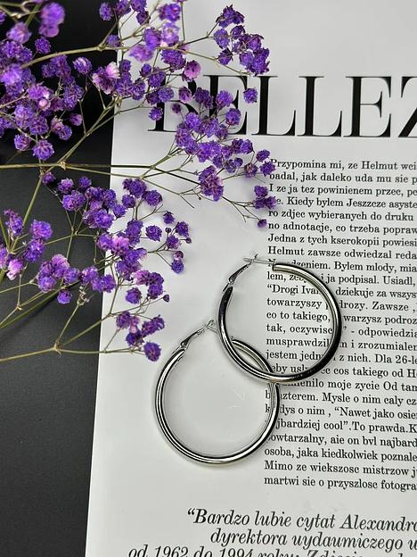 Серьги-кольца (конго) ОПТ фото 1