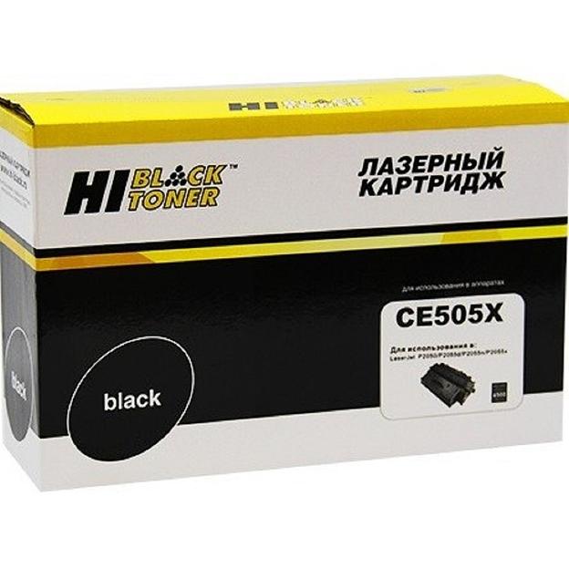 Hi-Black CE505X/Canon №719H Картридж для LJ P2055D/2055DN/2055X, 6.5к фото 1
