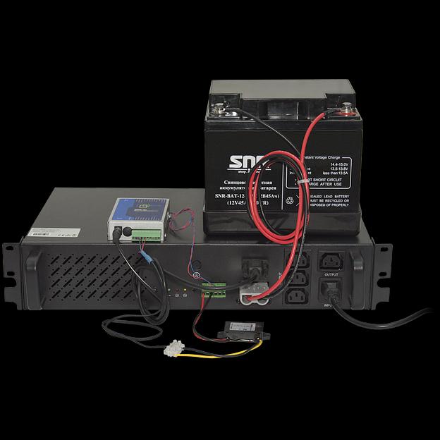 Источник бесперебойного питания Line-Interactive, 500 VA, Rackmount, без встроенных АКБ (ток заряда 4А) фото 3