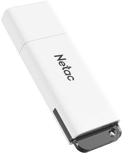 Флеш Диск Netac 32Gb U185 NT03U185N-032G-20WH USB2.0 белый фото 3