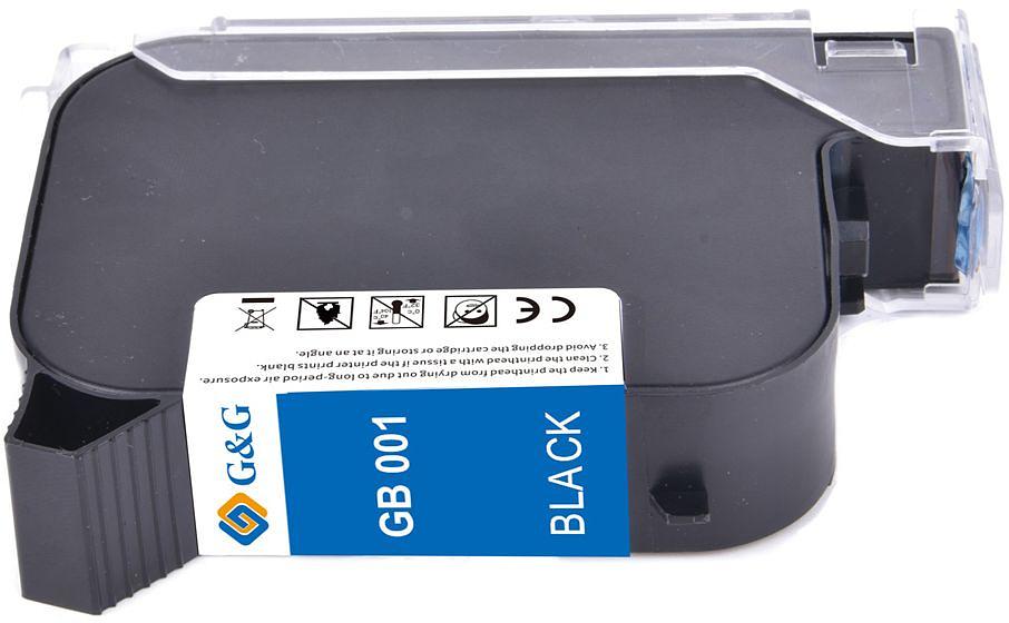 Картридж струйный G&G GB-001BK черный (42мл) для G&G GG-HH1001 фото 2