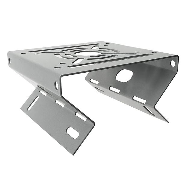 Кронштейн универсальный для видеокамер на столб/угол, серый фото 1