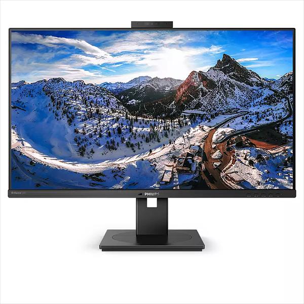 Монитор 31,5" Philips 329P1H 38400x2160@60Гц IPS LED 16:9 4ms DP HDMI USB-C 4*USB-A 50М:1 1000:1 178/178 350cd Webcam HAS Pivot Swivel Tilt LowBlue 2*Speakers5W Black (329P1H/00) фото 1