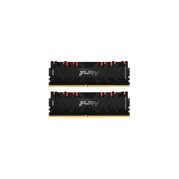 Оперативная память Kingston Fury Renegade KF446C19RBAK2/16 DDR4 - 2x 8ГБ 4600МГц, DIMM, Ret фото 1