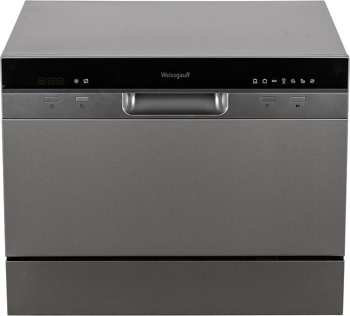 Посудомоечная машина Weissgauff TDW 4017 DS серебристый/черный (компактная) фото 8