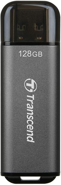 Флеш Диск Transcend 128Gb Jetflash 920 TS128GJF920 USB3.1 темно-серый фото 1