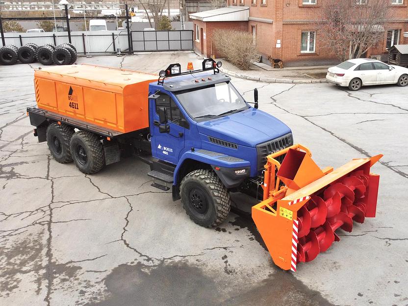 Снегоочиститель шнекороторный Borus 4X11 фото 4