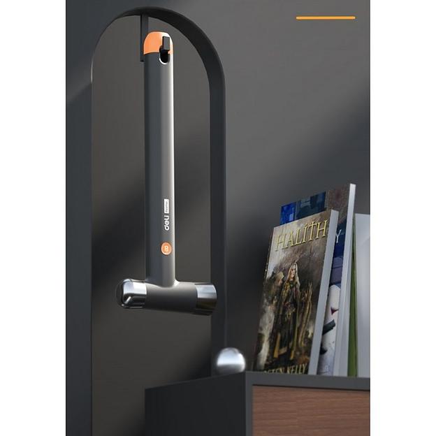 Ударно-рычажный инструмент молоток Deli Home Series Gray HT7008C вес бойка 250гр, эксклюзивный дизайн, рукоятка из высококачественного софттач пластика фото 2