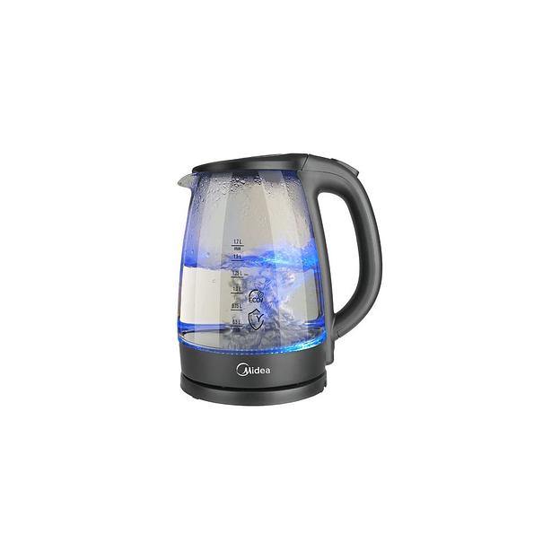 Чайник электрический Midea MK-8015, 2200Вт, черный фото 1