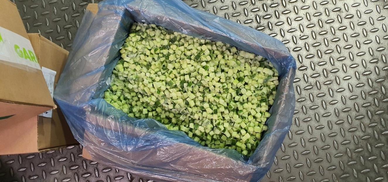 Огурцы кубик замороженный Россия опт фото 1