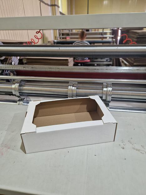 Кондитерский лоток 345×228×80 мм бурый/белёный, под заказ фото 4