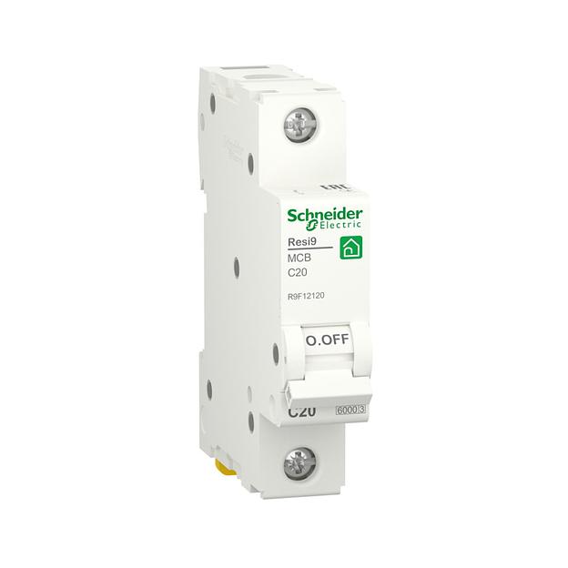 Автоматический выключатель SE R9F12120 (АВ) 1P С 20А 6 kA фото 1