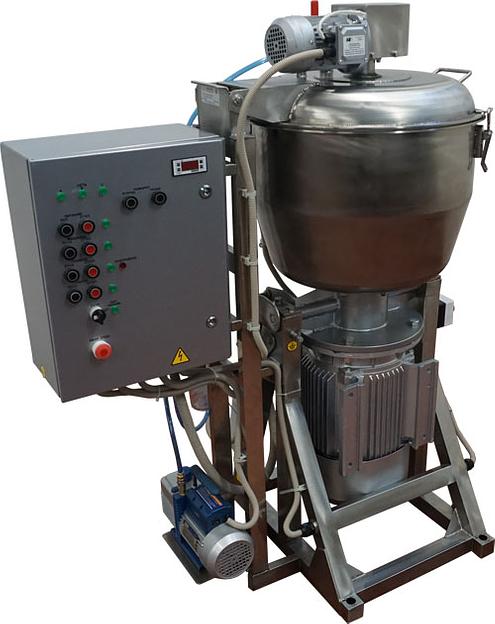 Куттер (вакуумный, с механизированными мешалкой и выгрузкой) ИПКС-032-80(Н) фото 1