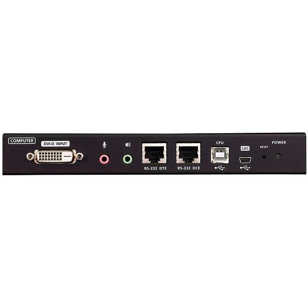 Удлинитель, KVM+DVI, управление по IP, Rackmount/Desktop, 10/100 Base-T, с KVM-шнурами PS2 1х1.2м.;USB 1x1.2м., TCP/IP, (Virtual Media;WIN98SE/ME/2000/XP/FREE-BSD/LINUX 7.0 или выше;1600x1200 60Hz;) ATEN CN9600 фото 2