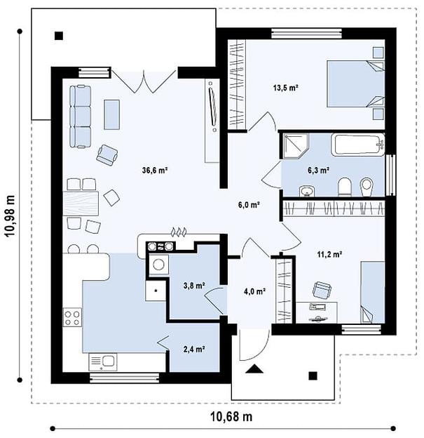 Проект дома «Салем» фото 2