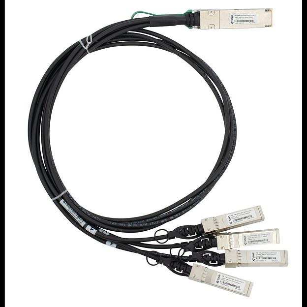 Модуль 40G QSFP-40G->4xSFP+ DAC, дальность до 1м фото 1