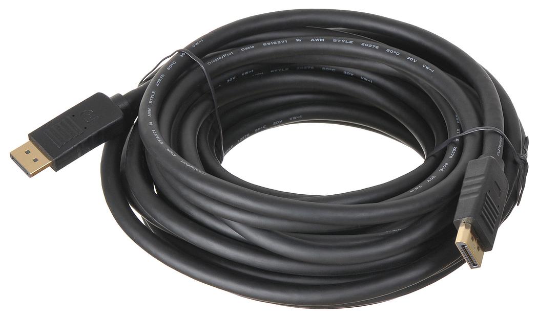 Кабель аудио-видео Buro DisplayPort (m)/DisplayPort (m) 10м. черный (BHP-DPP-1.4-10) фото 1