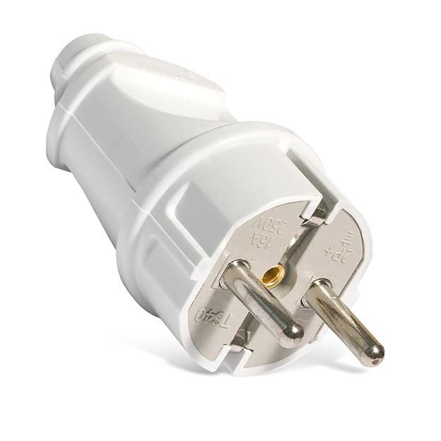 Евровилка прямая белая фото 1