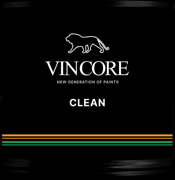 Интерьерная влагостойкая краска на акриловой основе «Vincore Clean» фото 1