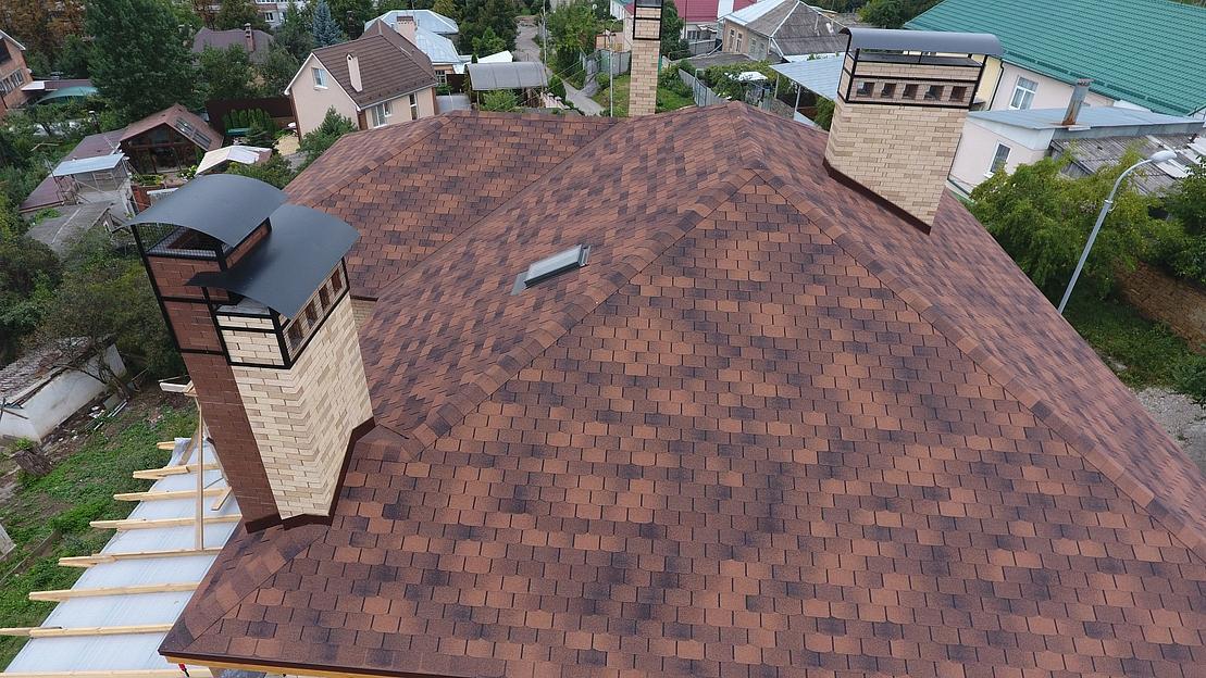 Гибкая черепица Döcke PIE Premium «Цюрих» кофе опт фото 5