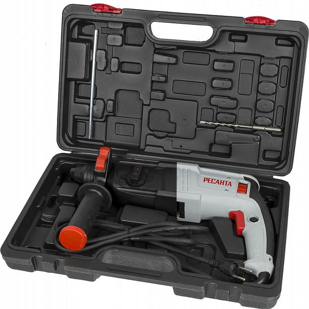 Перфоратор Ресанта П-30-900К патрон:SDS-plus уд.:4.3Дж 900Вт (кейс в комплекте) фото 10