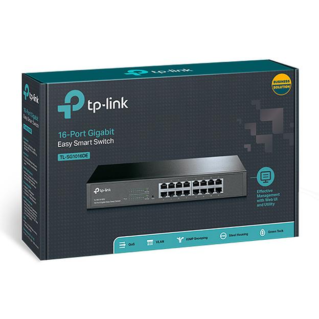 Коммутатор  TP-Link  TL-SG1016DE фото 3