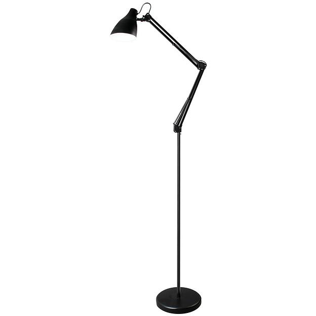 Camelion KD-332 C02 черный (Светильник напольный, торшер, 230V, 40W, E27) фото 1