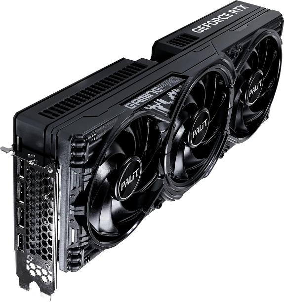 Видеокарта Palit PA-RTX5080 GAMINGPRO 16GB V1 GDDR7 256bit 3xDP HDMI 3FAN RTL фото 4