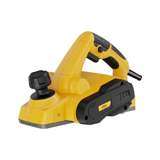 Электрорубанок Deli DC592 800 Вт, ширина / глубина обработки: 82 / 2,5 мм, глубина фальцевания: 11 мм фото 1