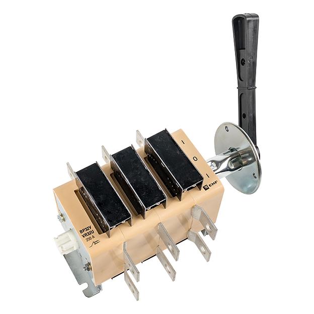 Выключатель-разъединитель ВР32У-35B71250 250А 2 напр. с дугогасит. камерами съемная лев./прав. рукоятка MAXima EKF uvr32-35b71250 фото 2