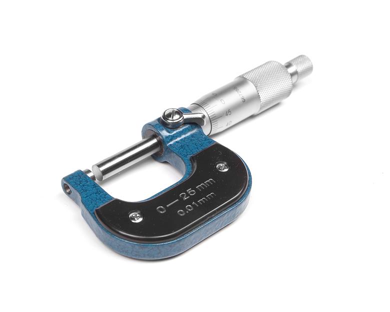 Микрометр трубный МКС- 25 0,01 со сфер. пяткой SHAN с поверкой фото 2