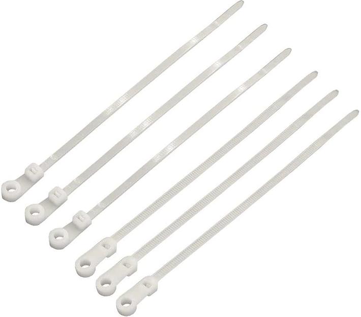 Стяжка пластиковая Lanmaster TWT-CVS-200 200x4мм (упак:100шт) нейлон 6.6 внутри помещений прозрачный фото 1