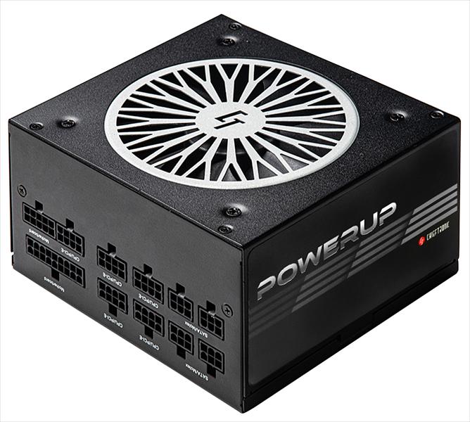 Блок питания Chieftec CHIEFTRONIC PowerUp GPX-550FC (ATX 2.3, 550W, 80 PLUS GOLD, Active PFC, 120mm fan, Full Cable Management, LLC design) Retail (GPX-550FC) фото 1