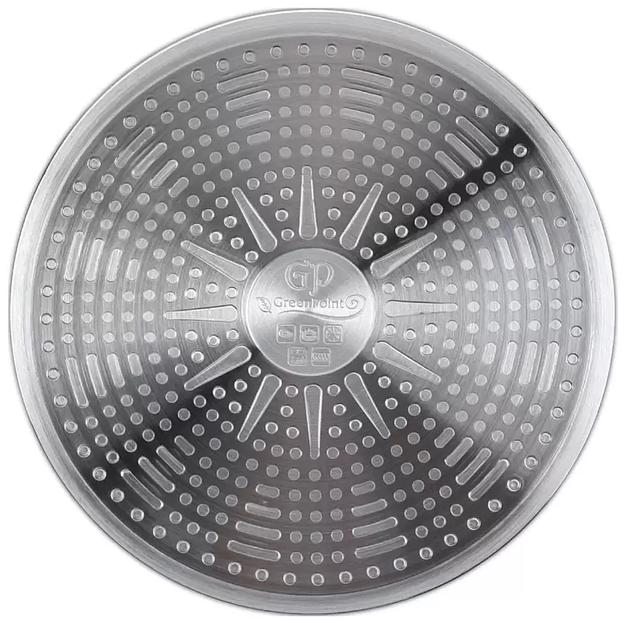 Сковорода без крышки GreenPoint 26 см, со съёмной ручкой, арт.3026DR-GP ОПТ фото 3