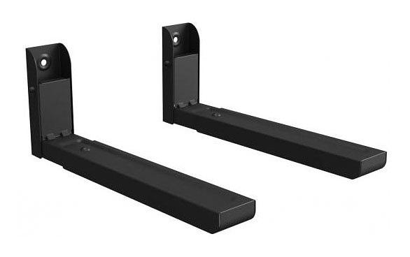 Кронштейн для СВЧ Ultramounts UM 888B черный макс.30кг настенный фиксированный фото 1