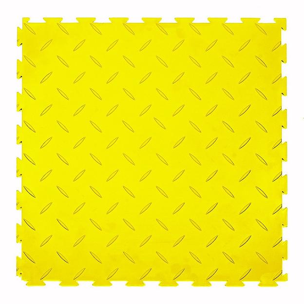 Sensor Rice – универсальное напольное покрытие, толщина 7 мм, Цвет Желтый RAL 1016, Толщина модуля 7 мм. фото 1