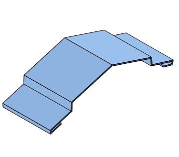 ФЭК-22 конёк для сэндвич-панелей, доборный элемент ОПТ фото 2