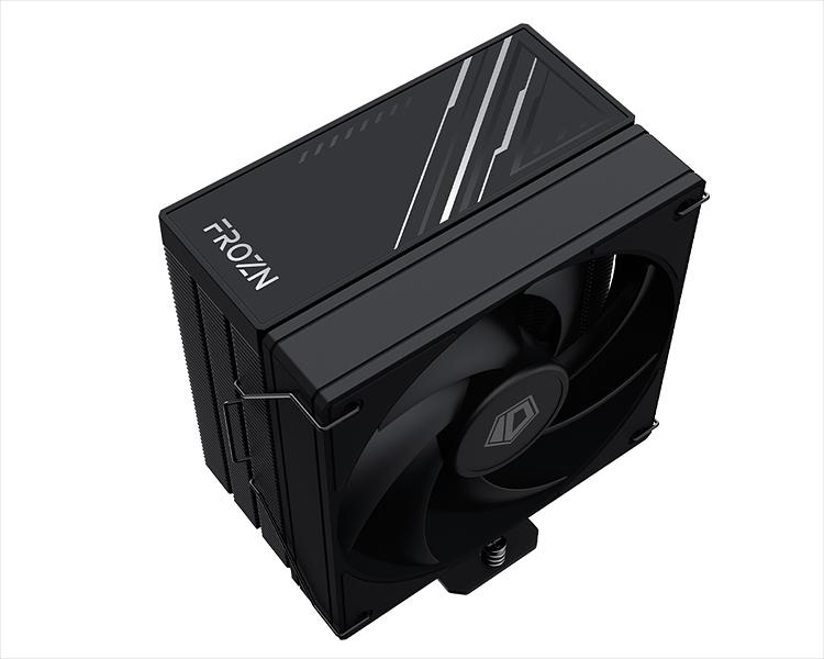 Кулер для процессора ID-COOLING FROZN A410 BLACK LGA1700/1200/115X/AM4 (10шт/кор, TDP 220W, PWM, 4 тепл.трубки прямого контакта, FAN 120mm, черный) RET (FROZN A410 BLACK) фото 4